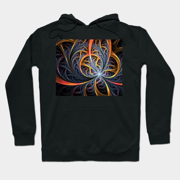 Colors harmonic drawing Hoodie by daghlashassan